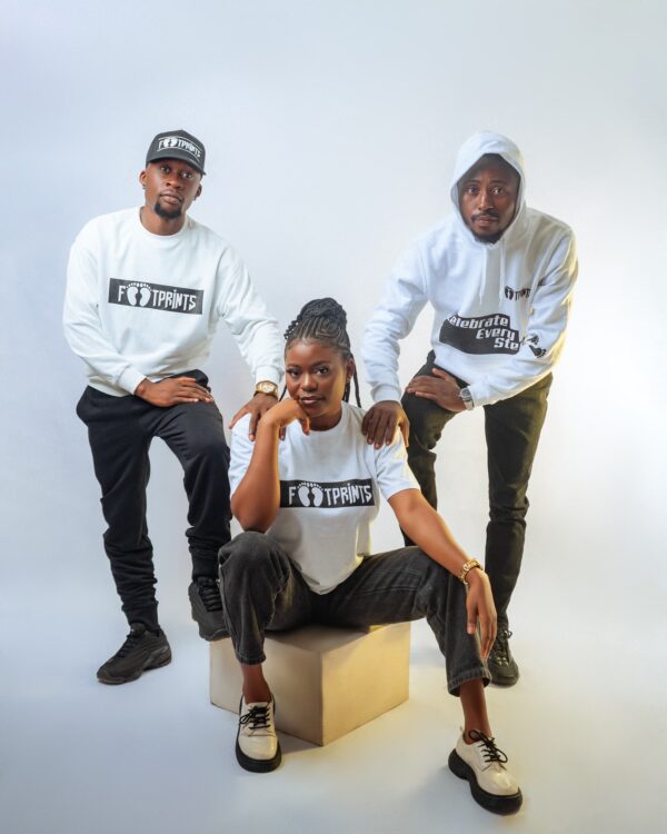 Footprint Comfortable Hoodies (White Edition) - Image 5