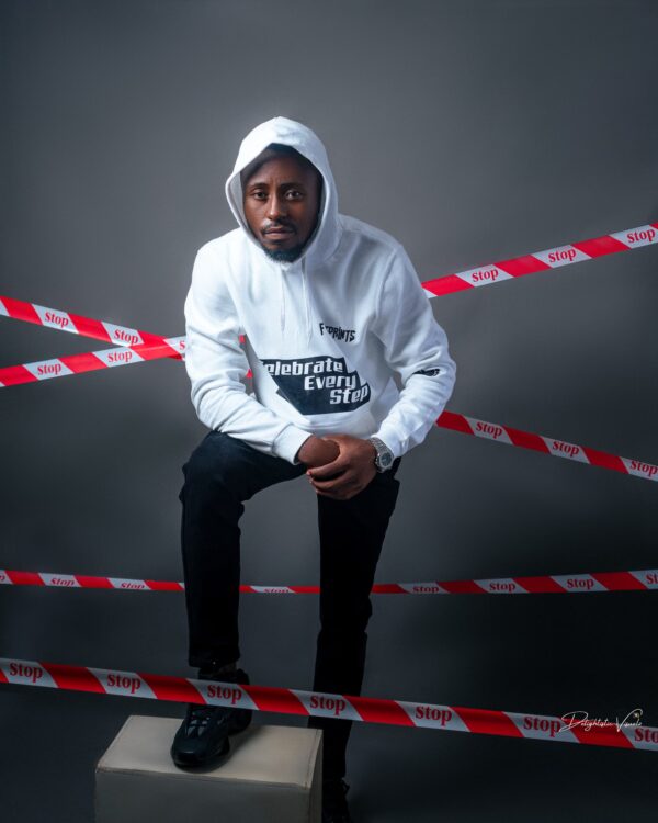 Footprint Comfortable Hoodies (White Edition) - Image 2