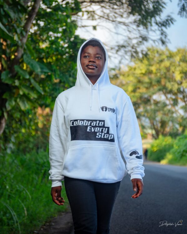 Footprint Comfortable Hoodies (White Edition)