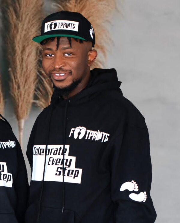 Footprint Comfortable Hoodies (Black Edition) - Image 3